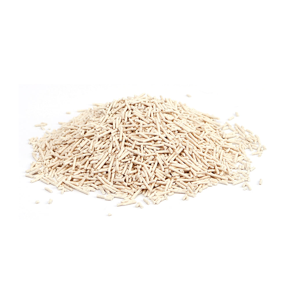 Arena para gato de tofu 6L-12L-18L-24L-30L-36L-42L-48L - Biodegradable y respetuosa con el medio ambiente