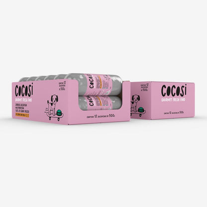 Cocosi Salchicha para perros sabor cerdo con pollo 500gr