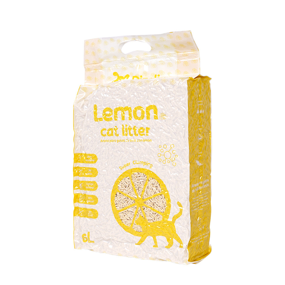 Arena para Gatos con Limón 6L