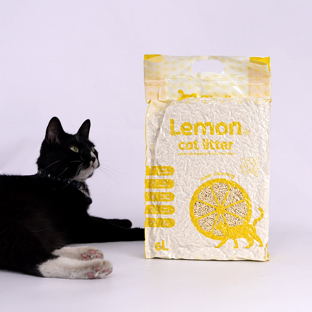 Arena para Gatos con Limón 6L