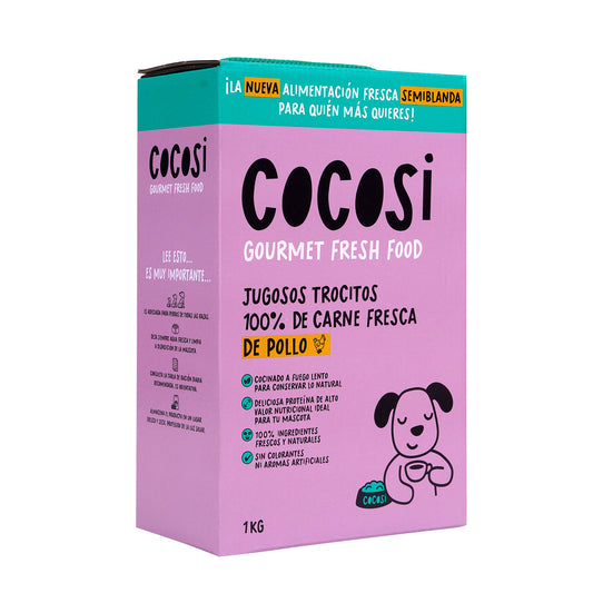 Cocosi Comida semihúmeda para perros sabor pollo 1kg