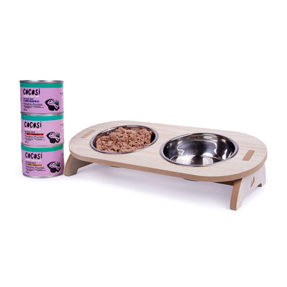 Cocosi Paté para perros Multisabor 200gx3 cerdo y pollo,pavo y atún,pavo y ternera