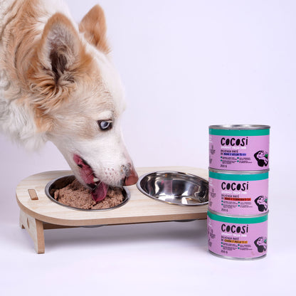 Cocosi Paté para perros Multisabor 200gx3 cerdo y pollo,pavo y atún,pavo y ternera
