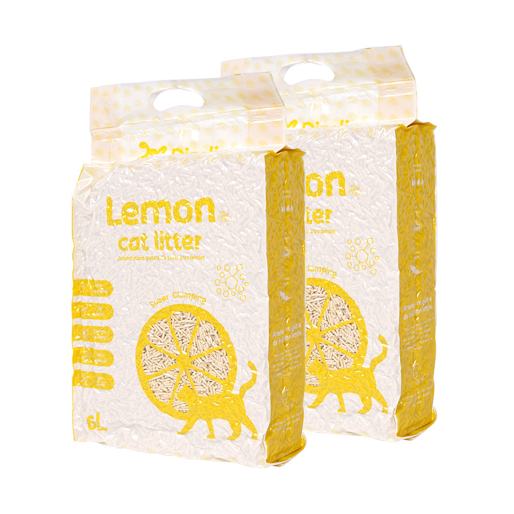 Arena para Gatos con Limón 6L