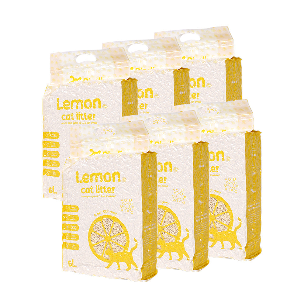 Arena para Gatos con Limón 6L