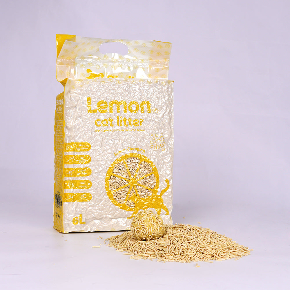 Arena para Gatos con Limón 6L