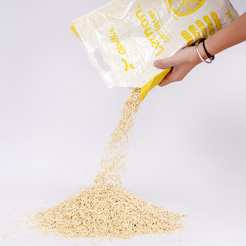 Arena para Gatos con Limón 6L